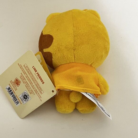Line Friends Choco Painted Plush Sally Makes Everything Yellow 6" NWT - Picture 11 of 11